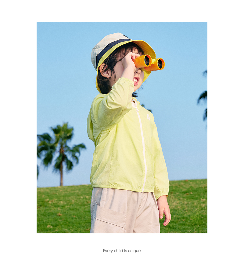 balabala Children Clothing Boy Girl 2025 Summer Thin Coolskin Cool Coat · v2