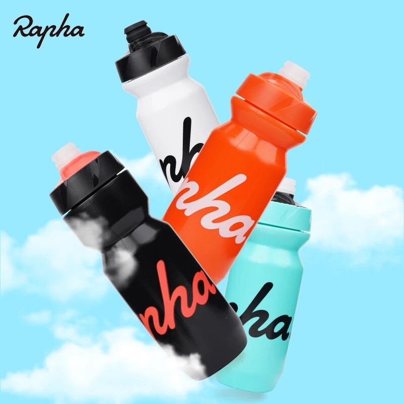 Rapha bình nước đạp xe bình nước xe đạp thể thao đi bộ đường dài cắm trại bằng nhựa không bpa chống rò rỉ 610/710ml