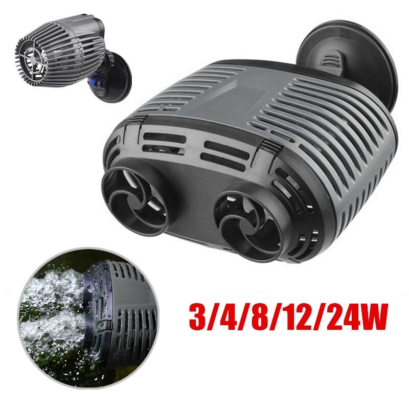 Powerful Aquarium Wave Maker Pump Submersible Fish Tank Marine Coral Surf Submersible Water Flow Circulation Wave Pump