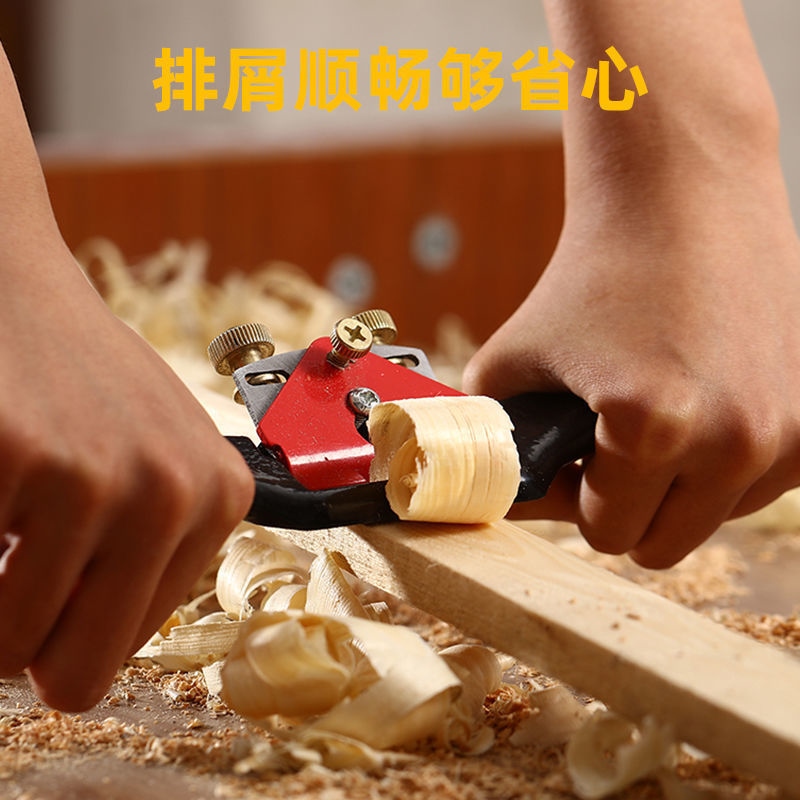Gambar Woodworking bird planer word trimming adjustable hand push planer special household carpenter hand tool diy woodworking planer