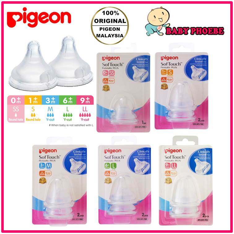 pigeon ss wide neck teat
