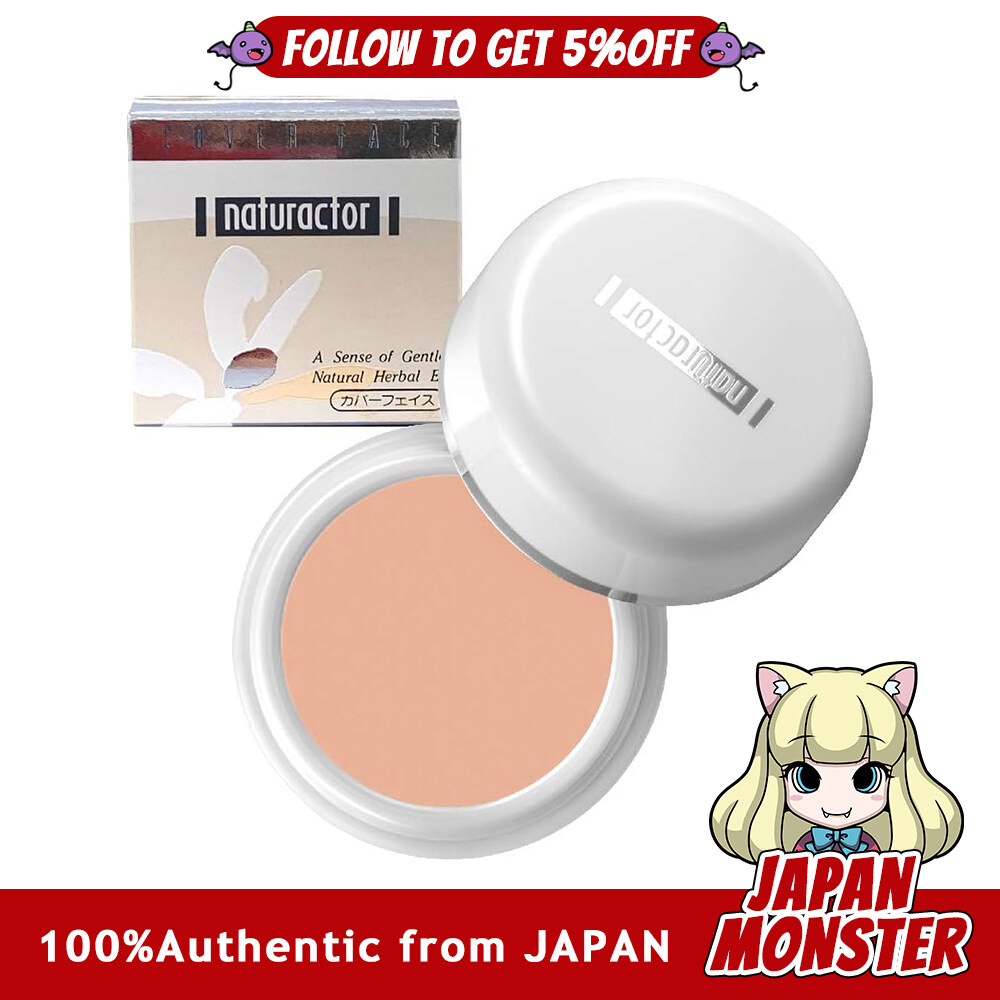 Meiko cosmetics Foundation Cover Face 130 Pink 20g (Concealer Cover Foundation Acne Scars Blemishes Pores Made in Japan) Naturactor