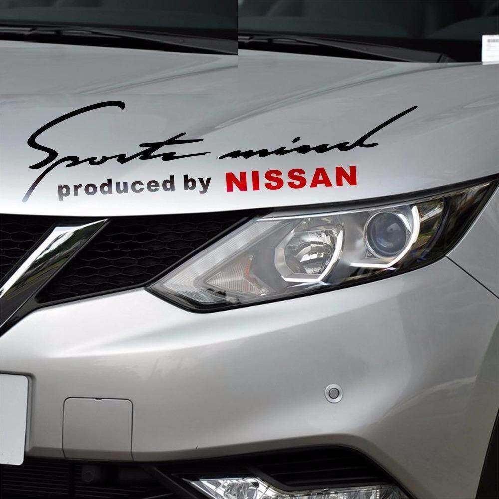 Car Stickers Nissan Lamp Eyebrow Sports Styling Decor for NISSAN X-TRAIL QASHQAI LIVINA GENISS SYLPHY TIIDA TEANA PALADIN PICK-UP ราคา 81 บาท*ส่งฟรี