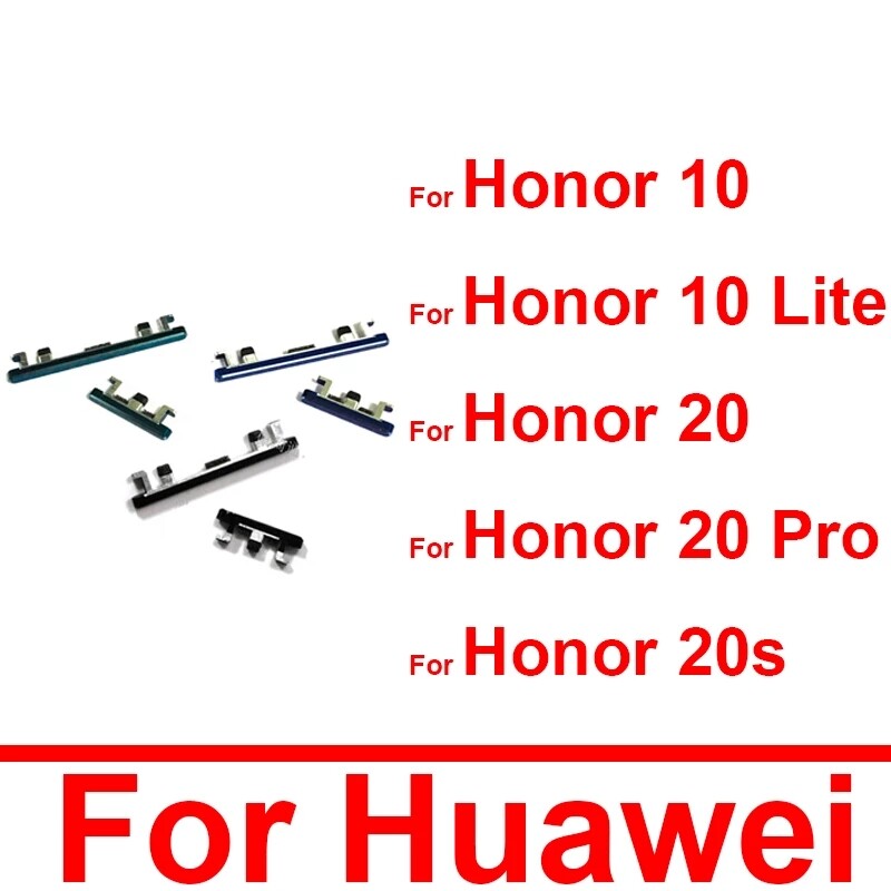 Cho huawei honor 20 pro honor 20 honor 10 lite honor 10 nút nguồn bật tắt âm lượng lên xuống phím bên