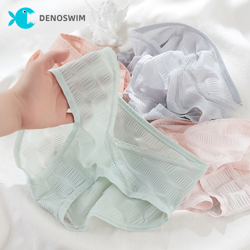 Denosim đồ lót cho mẹ siêu mềm quần lót cho bà bầu cạp thấp xà cạp chéo mang thai