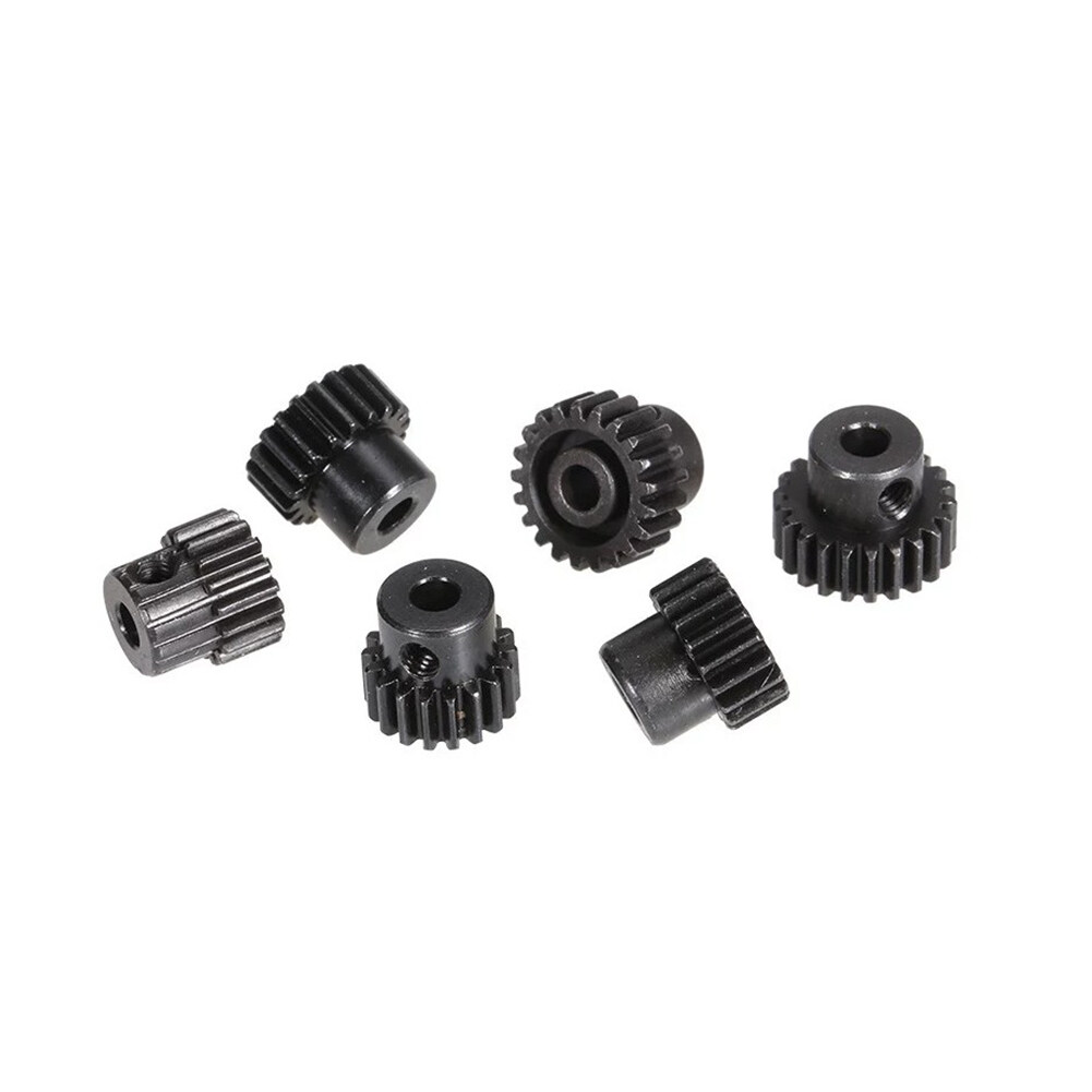 48DP 19T-21T Pinion 3.175mm Motor Gear Set for 1/10 RC Car DIY Accessories 