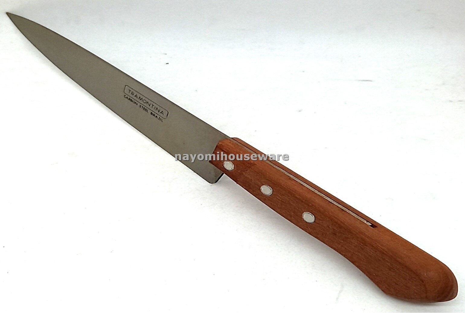 Gambar 1 Piece Brazil carbon steel cutting tool 19.5 cm with solid wood handle.ship within 6 hours.
