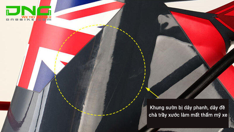Ống bọc dây chống xước khung TRLRED