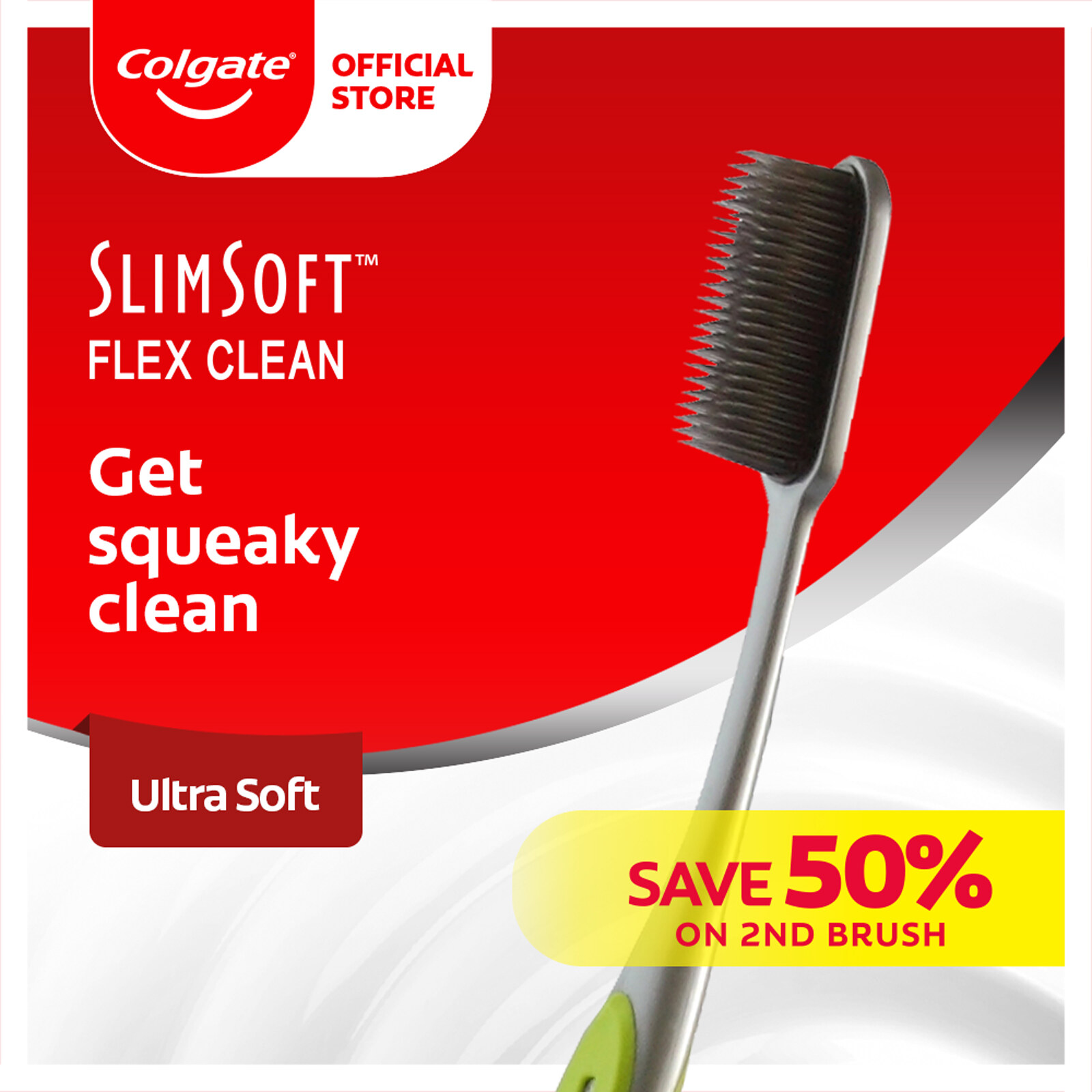 colgate flex clean slim soft