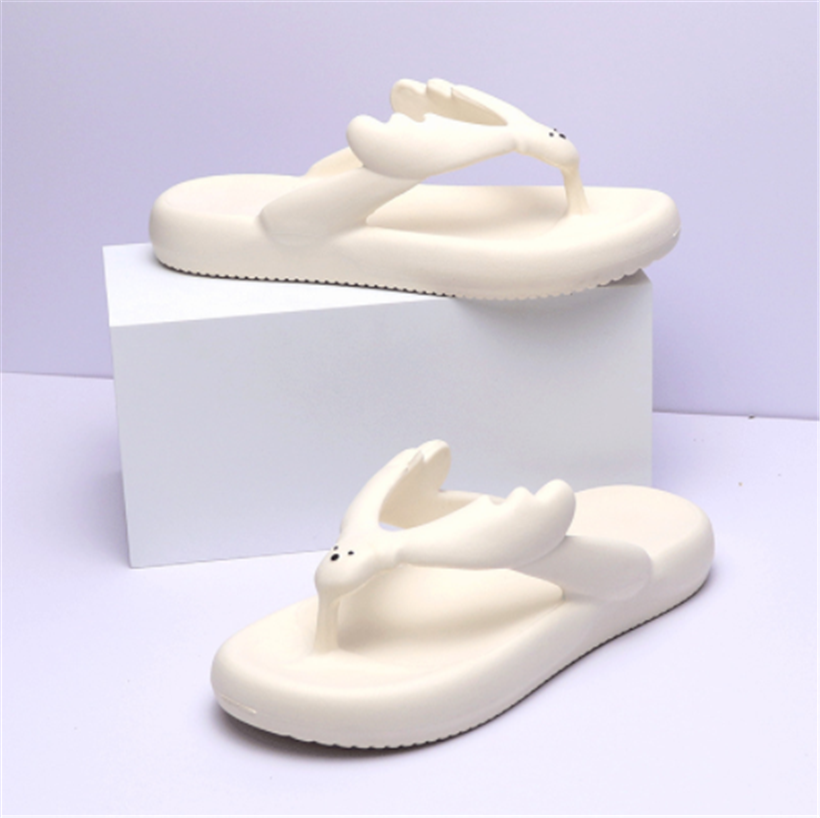 White on sale thong slippers