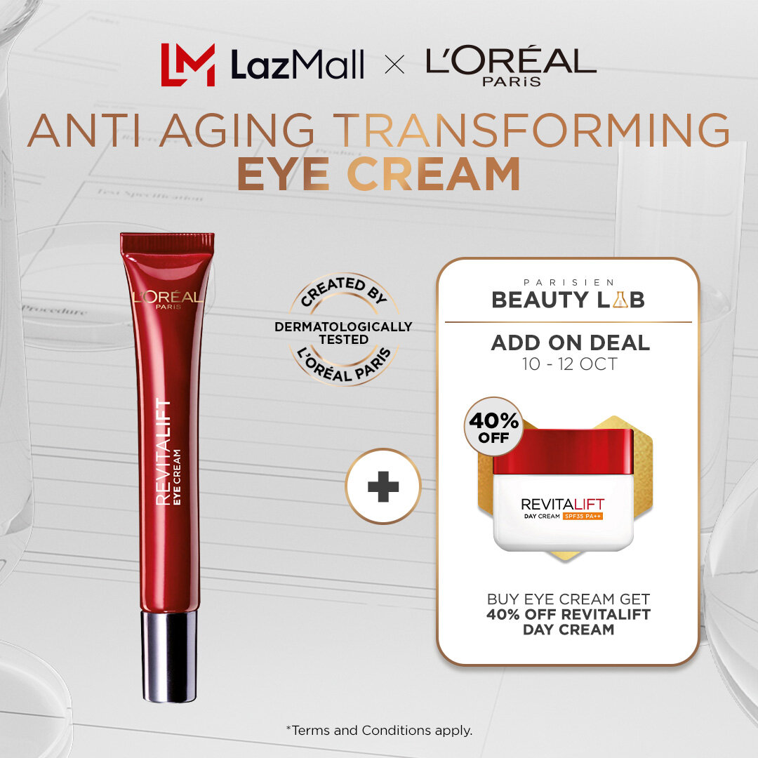 Gambar L Oreal Paris Revitalift Laser X3 Eye Cream 15ml