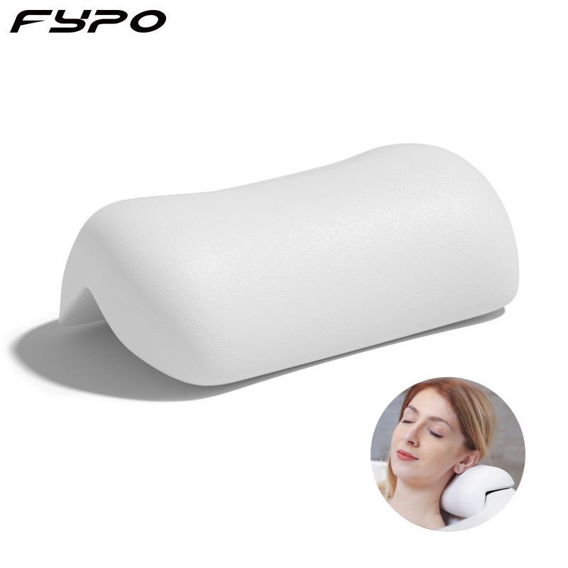 Fypo gối bồn tắm chống thấm nước gối bồn tắm thoải mái Miếng Tựa đầu bồn tắm với núm hút cao su Spa tăng cường