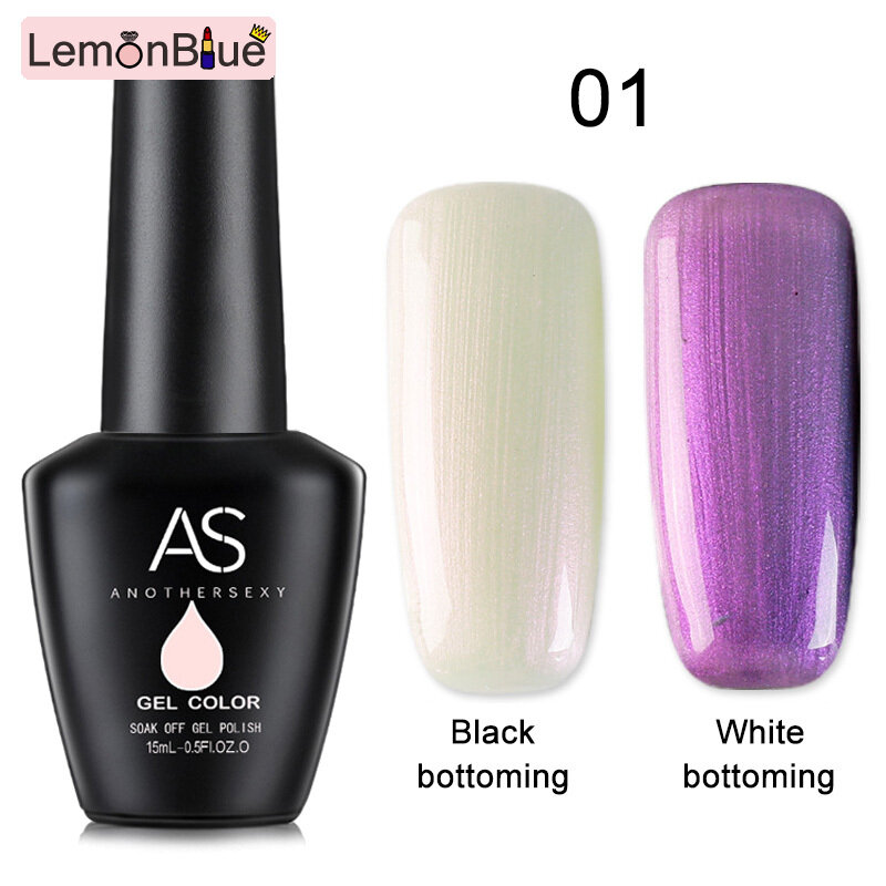 Gambar LemonBlue 15ml 3D Nail Polish Long Lasting UV Gel Varnish Manicure Pedicure Nails Art Decoration Manicure Pedicure UV Gel 3D Nail Polish Gel Varnish Long Lasting Nails Art Decoration 15ml