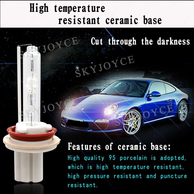 SKYJOYCE 12V 24V H7 HID Xenon Bulb High Power Xenon H1 H3 H11 9005 D2H HID Bulb Ceramic 4300K 6000K 8000K 75W 100W HID Headlamp (9)