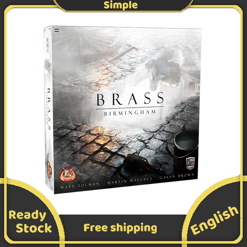 Brass birmingham trò chơi phiên bản tiếng Anh Chiến Lược trừu tượng gia đình bên trò chơi