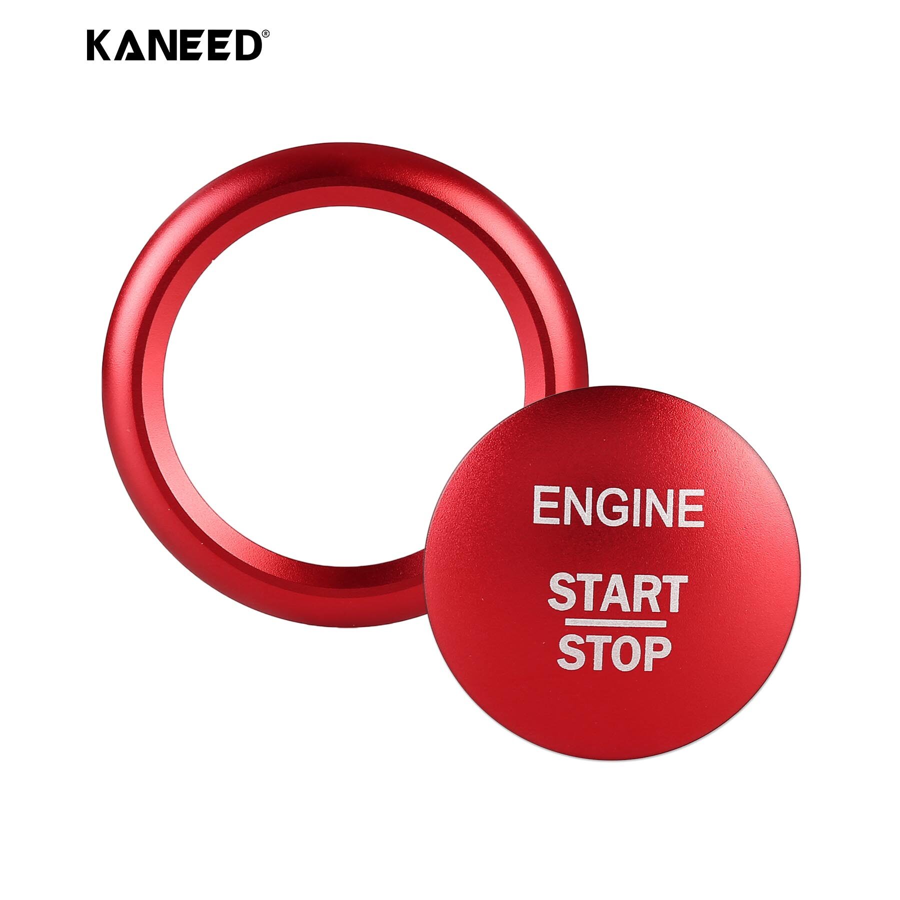 KANEED Car Engine Start Key Push Button Ring Trim Sticker Decoration for Mercedes-Benz A-Class 2013-2018 / C-Class 2015-2018 / GLA support wholesale ราคา 182 บาท*ส่งฟรี