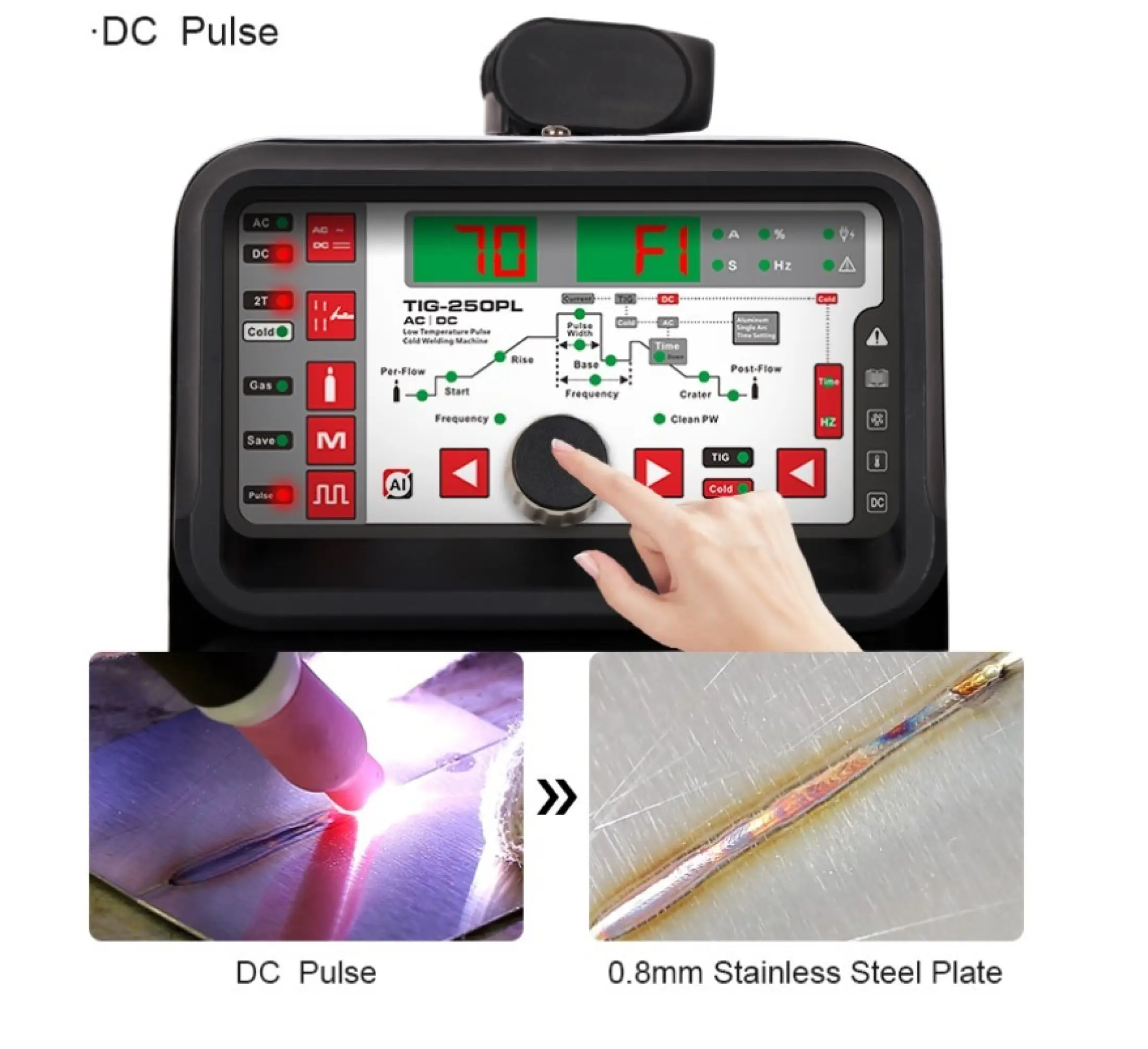 Andeli Tig 250pl 220v Ac Dc Las Tig Mesin Las Tig Ac Dc Tig Pulsa Aluminium Welding Aluminium Tukang Las Spot Welding Lazada Indonesia