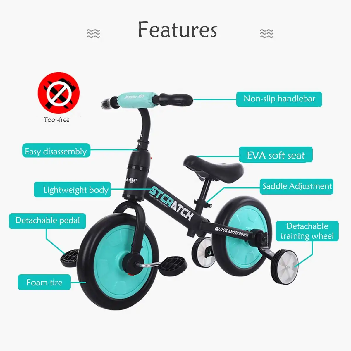 titan balance bike