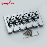 Guyker 5 Chuỗi cổ điển có thể điều chỉnh tấm kim loại Bass cầu gia công cho Guitar linh kiện nhạc cụ và phụ kiện