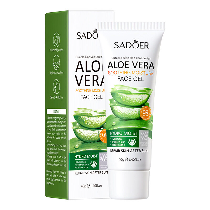 Lazada Philippines - Aloe soothing and moisturizing gel, moisturizing, moisturizing, delicate, caring facial care