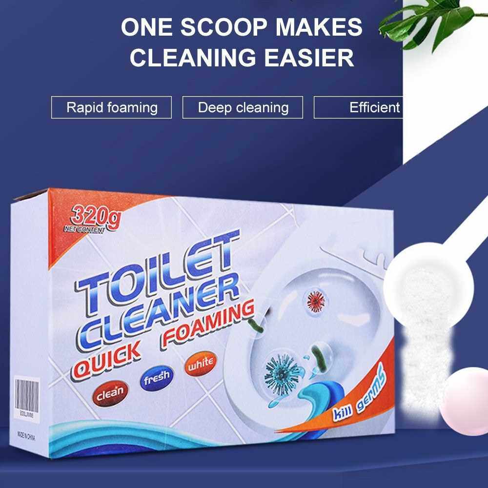 Toilet Bowl Cleaner Bathroom Deodorant Toilet Cleaning Powder Toilet ...