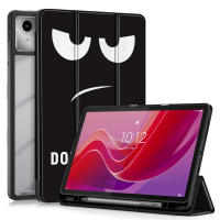 LENUO for Lenovo Tab M11 TB330FU 2024 Case Tri-fold Shockproof Smart Flip Cover with Pen Slot Holder