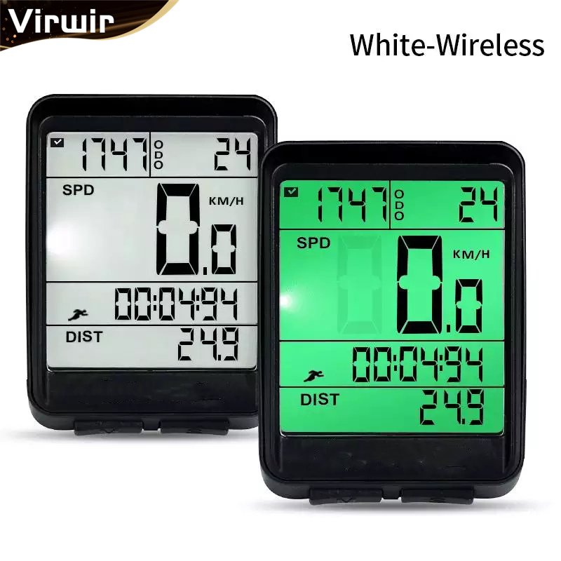 Đồng hồ Wireless INBIKE ic321 cho xe đạp, đồng hồ điện tử, chống nước, đo tốc độ, đo quãng đường, bấm giờ, màn hình số LED (màu xanh), xe đạp leo núi MTB