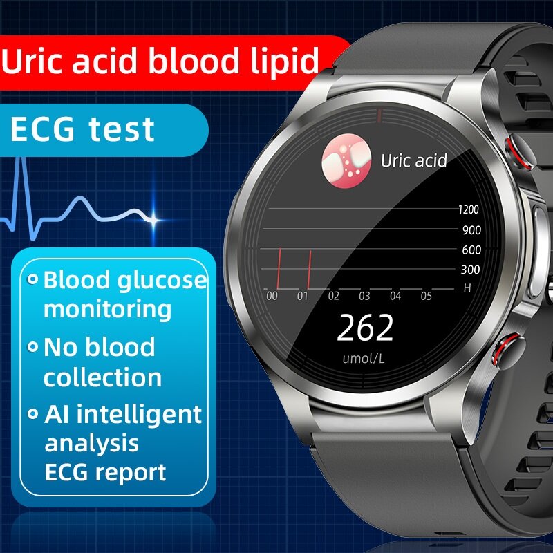 [W11 Smart Watch Blood Lipid Uric Acid Blood Glucose Monitoring Smartwatch Men Women Bracelet Body Temperature Waterproof Fitness Wrist Watches,W11 Smart Watch Blood Lipid Uric Acid Blood Glucose Monitoring Smartwatch Men Women Bracelet Body Temperature W ราคา 1,345 บาท*ส่งฟรี