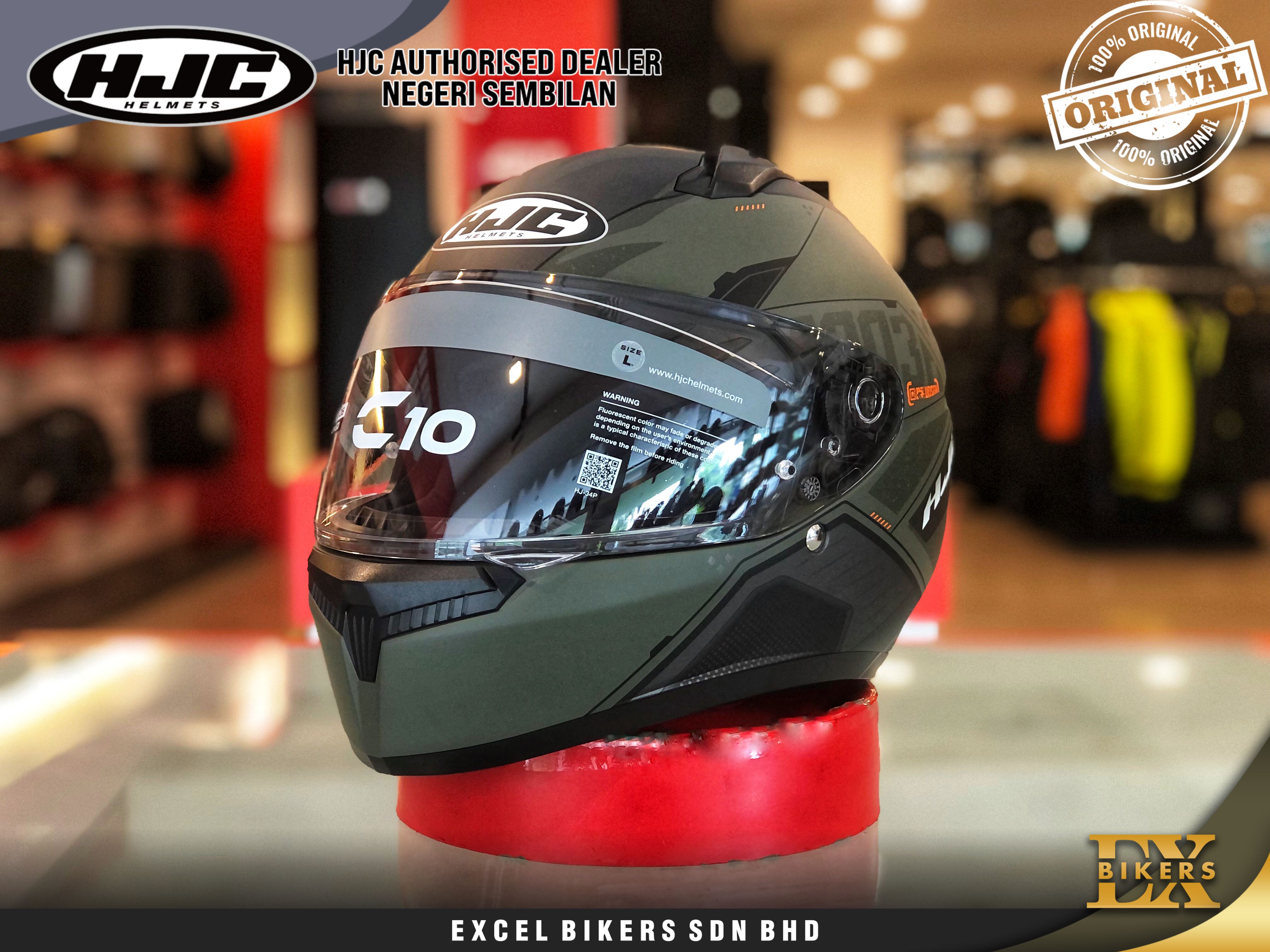 harga helmet hjc malaysia F71 - Faco - MC28 218 and ECE 22.06 standards HJC Helmet | Motogear Malaysia
