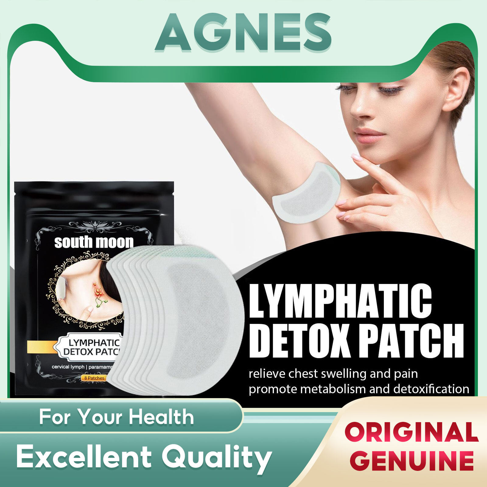 Hot Sale South Moon Lymphatic Drainage Detox Patch Anti