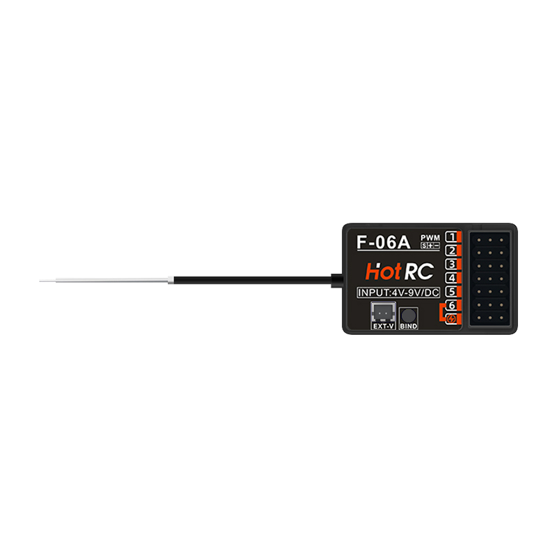 Hotrc CT-6A CT-4A 6CH 4CH 2.4GHz Radio System Transmitter Remote ...
