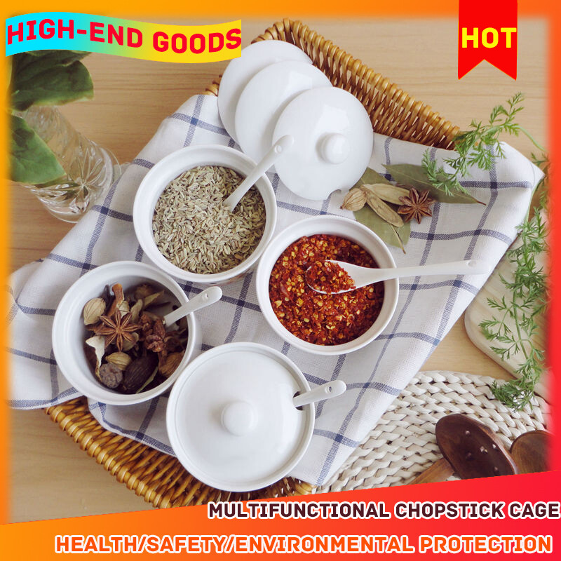 Gambar ?100% Quality Assurance?household Salt Shaker Seasoning Box High Temperature Oil Splash Spicy Jar