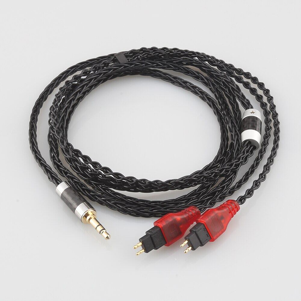 Audiocrast 8Cores Balanced Pure Silver Plated Earphone Cable For