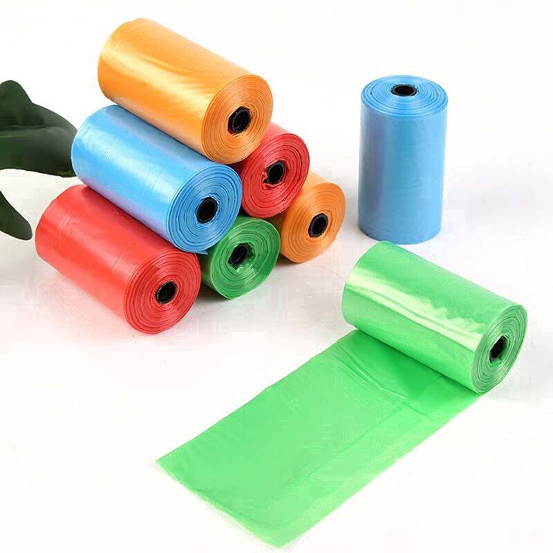 Túi đựng rác 30x30cm túi đựng rác loại dẹt mini dùng một lần để bàn xe hơi túi đựng rác nhựa nhỏ