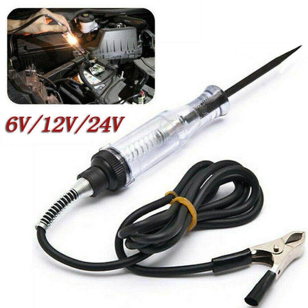 Voltage Tester Pen 6V-12V Vehicle Electric Circuit Tester Test Light Fuse Car/RV