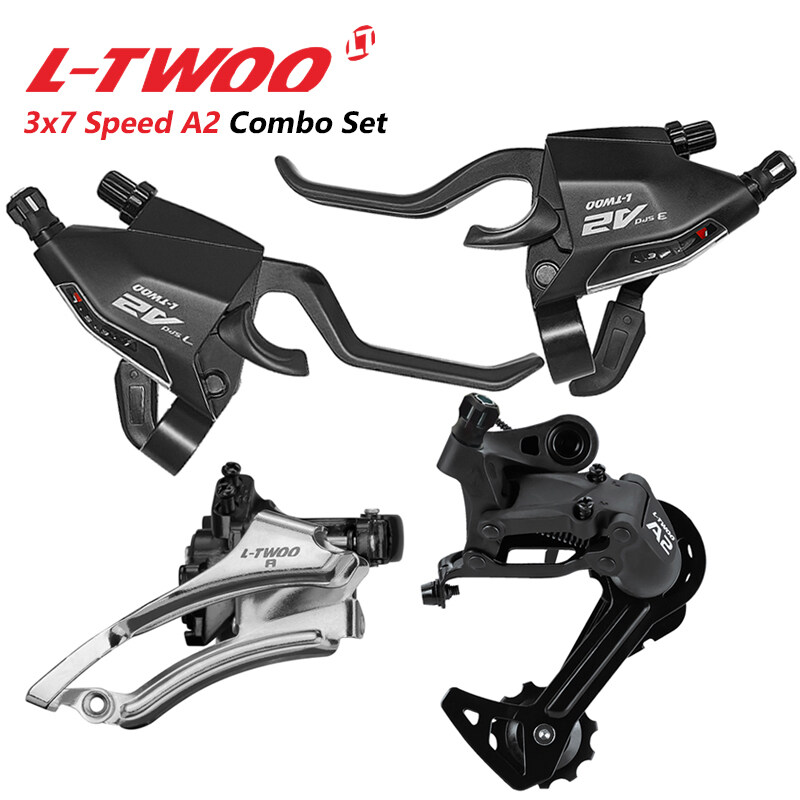 Ltwoo A2 combo 3x7 tốc độ 21 tốc độ COMBO Cần chuyển số Cùi đề sau phía trước kích hoạt Groupset với cần phanh cho xe đạp MTB