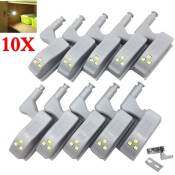 Universal LED Hinge Sensor Lights for Wardrobe, Kitchen, Closet