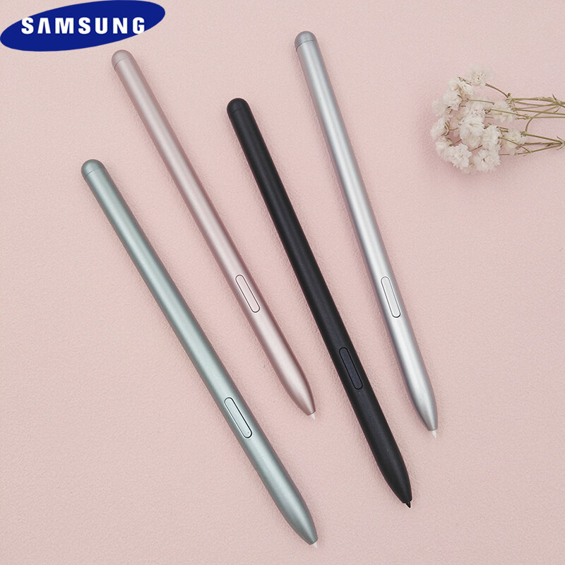 Cho Samsung Galaxy Tab S7 FE s7fe sm-t735 cảm ứng nhạy S bút bút cho màn hình cảm ứng máy tính bảng nhạy cảm thay thế bút chì + Logo