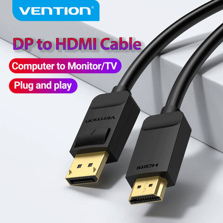 Can Displayport Cáp HDMI Display Port HDMI Cable 3M 2M 1.5M 1080P DP Để HDMI Adapter Cho Màn Hình HDTV Chiếu