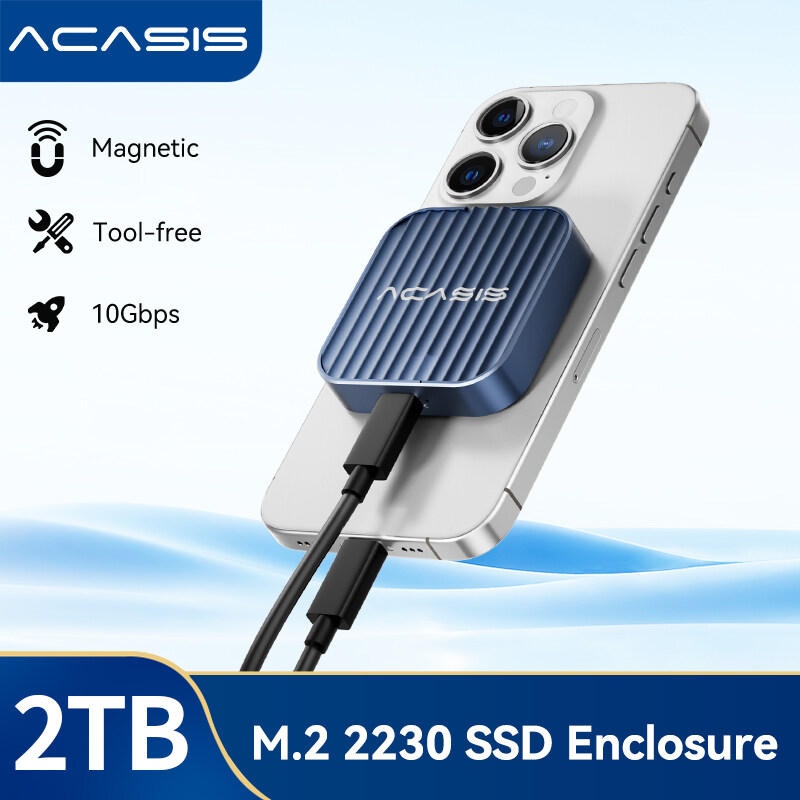 Acasis M.2 2230 NVMe SSD Bao Vây Với Magsafe Đối Với iPhone 15 Pro Max