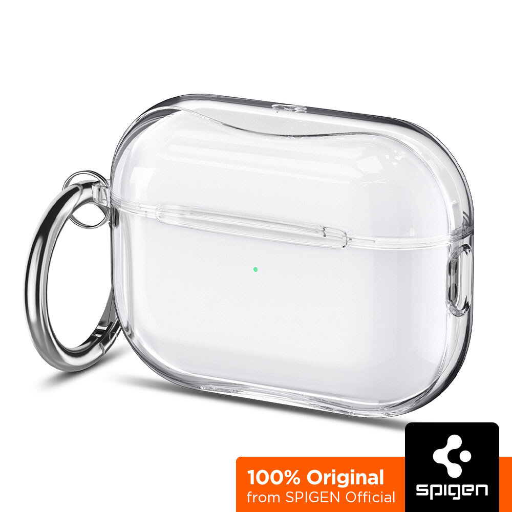 Spigen Case for AirPods Pro 2nd Gen [Ultra Hybrid] Clear design showcases the AirPods Pro 2 / AirPods pro 2nd case / Case for AirPods pro 2nd gen / Clear case for AirPods pro 2nd gen ราคา 728 บาท*ส่งฟรี