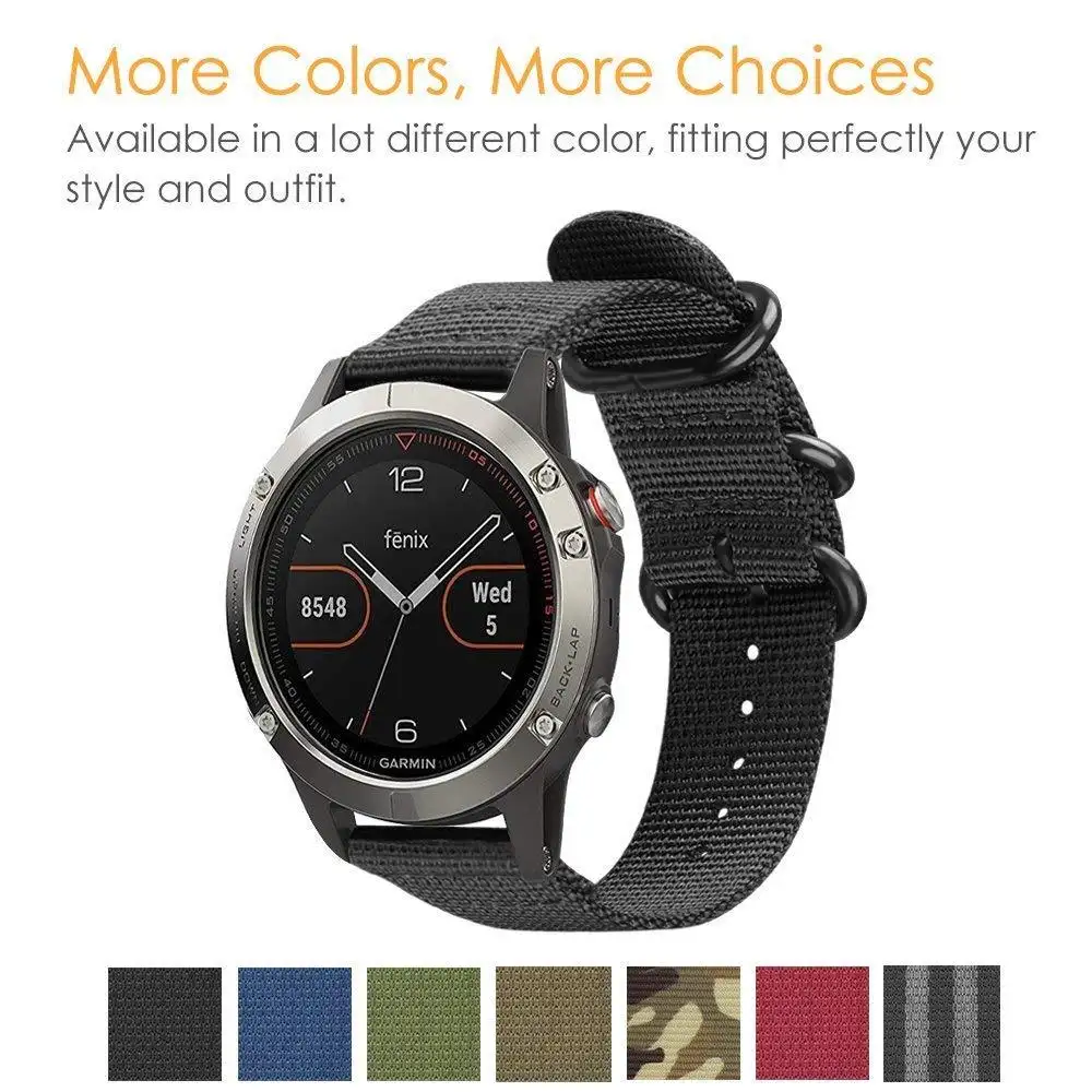 garmin fenix 5 nato strap