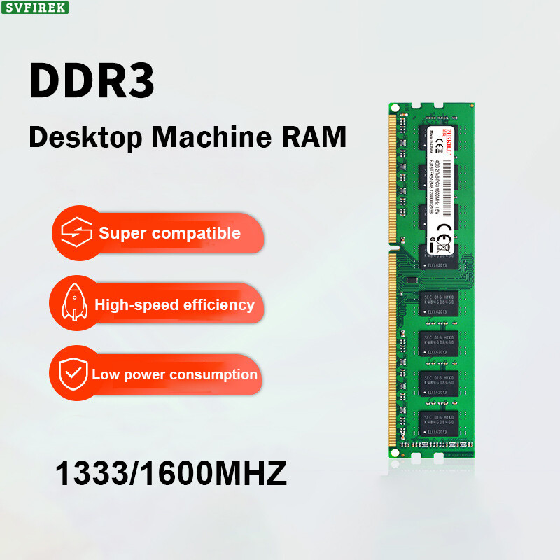 Bộ nhớ máy tính để bàn ddr3 4gb 8gb ram 1333mhz 1600mhz máy tính để bàn ram 1.5v đầy màu sắc ram