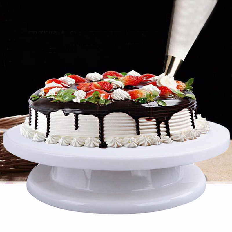 Alessi 1pc Turntable Cake Stand Plastic Cake Stand Decorative Cake Stand 