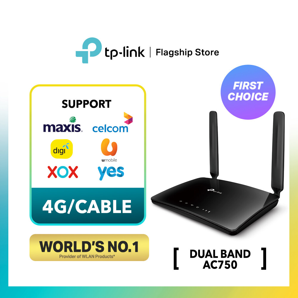 stewardess appeal African TP-Link AC1200 ( 2.4Ghz+5Ghz ) 4G LTE Dual Band Wifi Direct Digi/Umobile/Maxis/Celcom/YES  Sim Modem Router TL-MR400 | Lazada