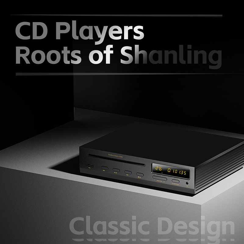 SHANLING CA80 High-Performance DAC Chip Bluetooth Hi-Fi CD Player Classic Design ราคา 16,247 บาท*ส่งฟรี
