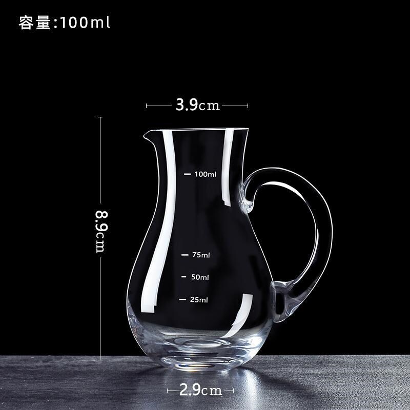 Gambar high quality White wine cup of wine set points hip household 100 ml hotel with small ocean a small handleless wine cup of wine glass pot