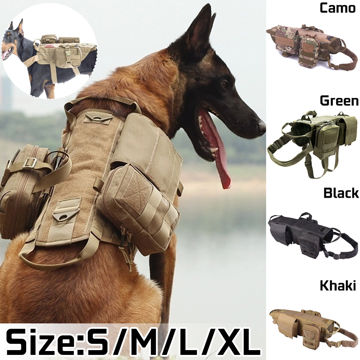 Dog combat outlet harness