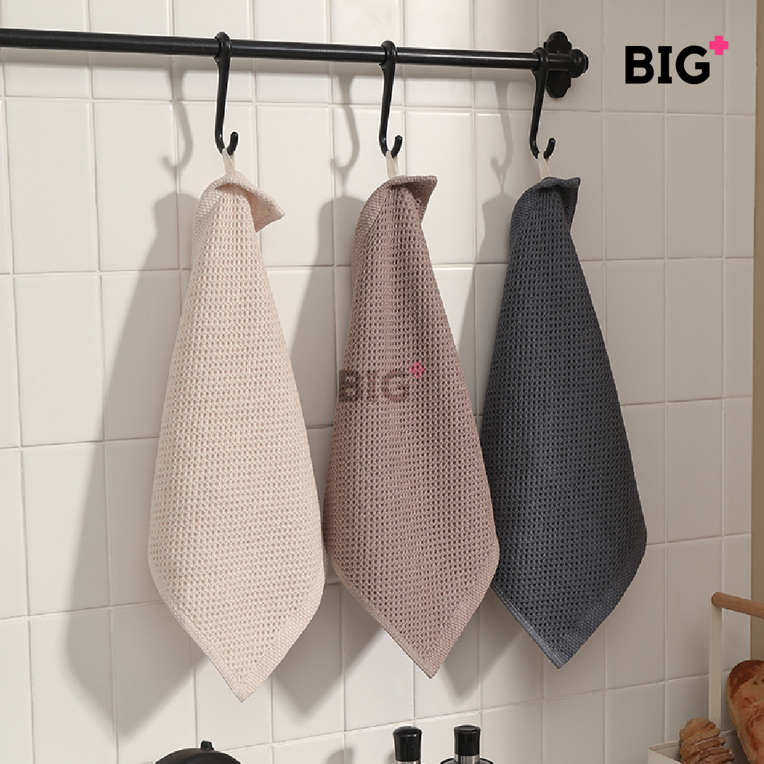 Gambar BIG+ Japanese Style Hand Towel Water Absorption Multipurpose Household Kitchen Cloth Kain Lap Dapur Tuala Tangan ??