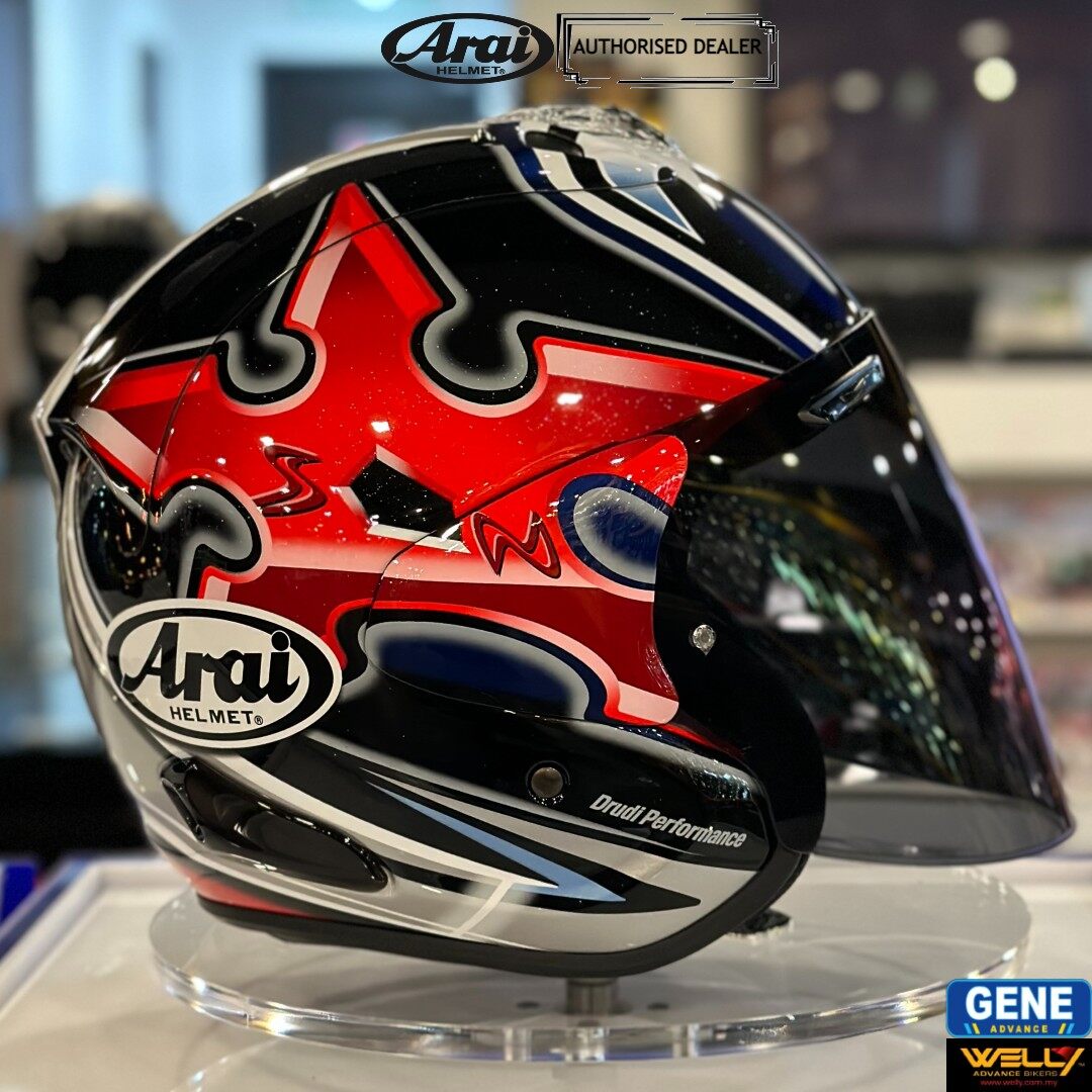 Arai half face store helmet